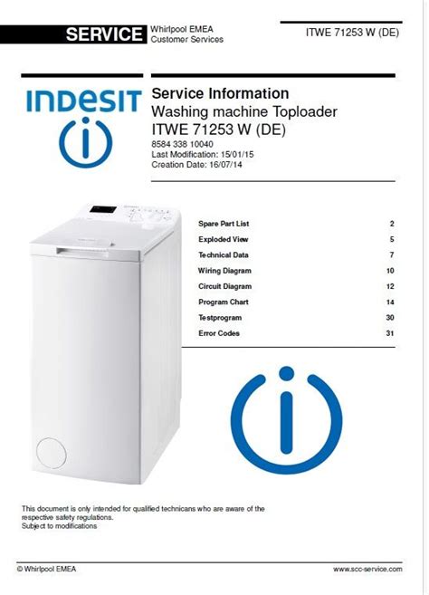 indesit iwc 71253 programmi|indesit washing machine quick guide.